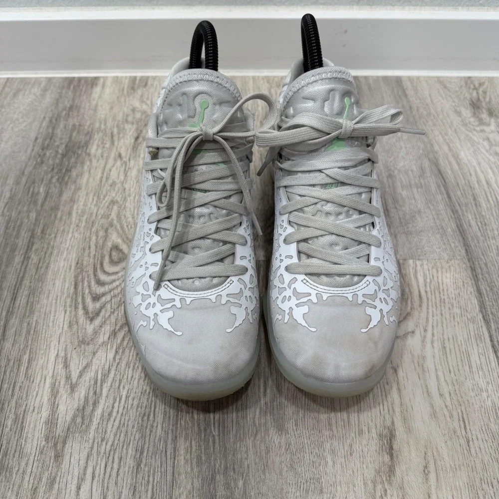 Nike Zion 3 Sanctuary Basketball Shoes Performance Sneakers White Green Kids‎
